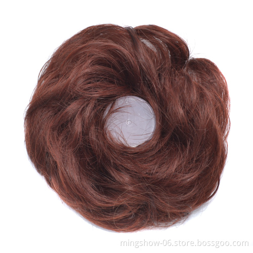 Buy chignon hair bun messy human hair bun hair extensions